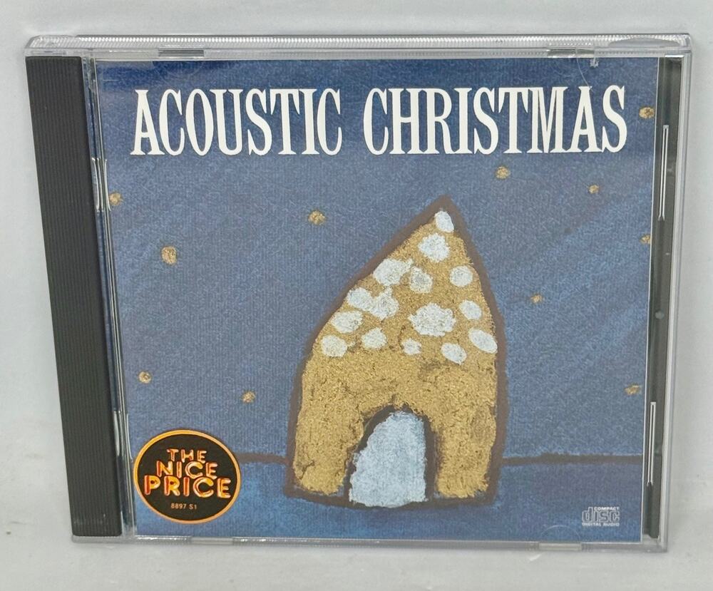 Various Artists – Acoustic Christmas CD 1990 Holiday Pop Folk Columbia